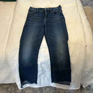 Mother crop jeans